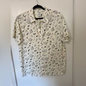 Disney Button Down Shirt